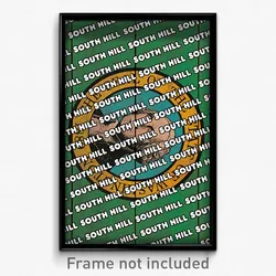 South Hill Washington Poster (WA City Souvenir 11x17 Town Print)