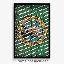 Parkland Washington Poster (WA City Souvenir 11x17 Town Print)