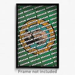 Graham Washington Poster (WA City Souvenir 11x17 Town Print)