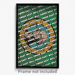 Mill Creek East Washington Poster (WA City Souvenir 11x17 Town Print)