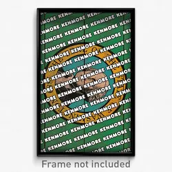 Kenmore Washington Poster (WA City Souvenir 11x17 Town Print)