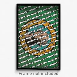 Mukilteo Washington Poster (WA City Souvenir 11x17 Town Print)