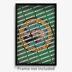 Monroe Washington Poster (WA City Souvenir 11x17 Town Print)