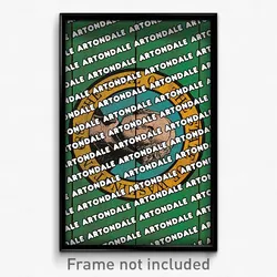Artondale Washington Poster (WA City Souvenir 11x17 Town Print)