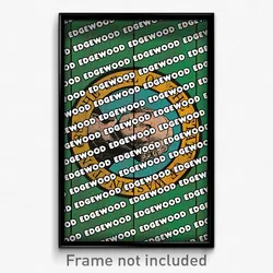 Edgewood Washington Poster (WA City Souvenir 11x17 Town Print)