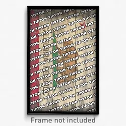 Tipton California Poster (CA City Souvenir 11x17 Town Print)