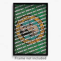 Birch Bay Washington Poster (WA City Souvenir 11x17 Town Print)