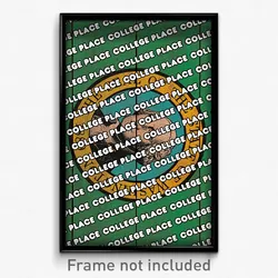 College Place Washington Poster (WA City Souvenir 11x17 Town Print)