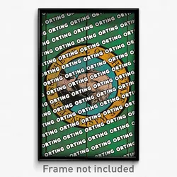 Orting Washington Poster (WA City Souvenir 11x17 Town Print)