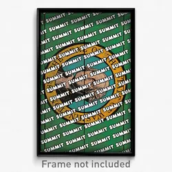 Summit Washington Poster (WA City Souvenir 11x17 Town Print)
