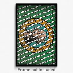 Waller Washington Poster (WA City Souvenir 11x17 Town Print)