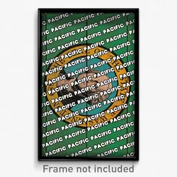 Pacific Washington Poster (WA City Souvenir 11x17 Town Print)