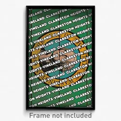 Clarkston Heights-Vineland Washington Poster (WA City Souvenir 11x17 Town Print)