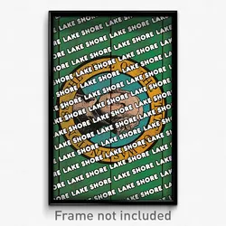 Lake Shore Washington Poster (WA City Souvenir 11x17 Town Print)