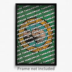 Tanglewilde Washington Poster (WA City Souvenir 11x17 Town Print)
