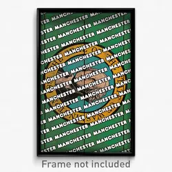 Manchester Washington Poster (WA City Souvenir 11x17 Town Print)
