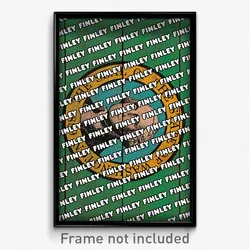 Finley Washington Poster (WA City Souvenir 11x17 Town Print)