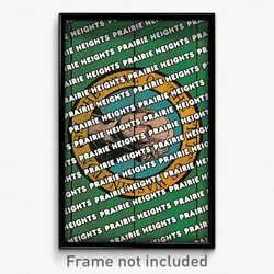 Prairie Heights Washington Poster (WA City Souvenir 11x17 Town Print)