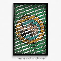 Belfair Washington Poster (WA City Souvenir 11x17 Town Print)