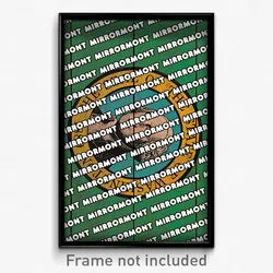 Mirrormont Washington Poster (WA City Souvenir 11x17 Town Print)