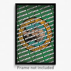 Ahtanum Washington Poster (WA City Souvenir 11x17 Town Print)