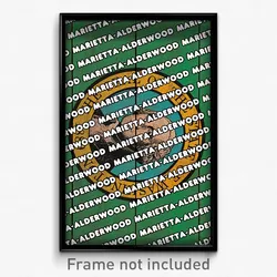Marietta-Alderwood Washington Poster (WA City Souvenir 11x17 Town Print)