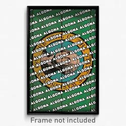 Algona Washington Poster (WA City Souvenir 11x17 Town Print)