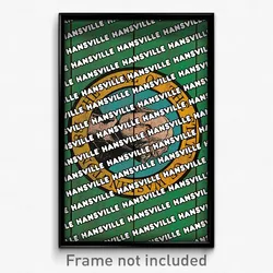Hansville Washington Poster (WA City Souvenir 11x17 Town Print)