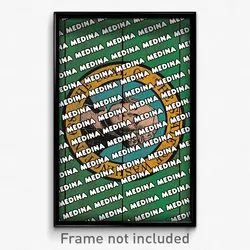 Medina Washington Poster (WA City Souvenir 11x17 Town Print)