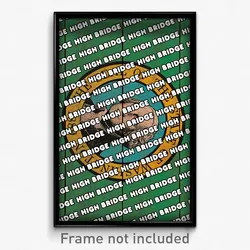 High Bridge Washington Poster (WA City Souvenir 11x17 Town Print)