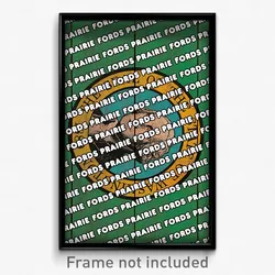 Fords Prairie Washington Poster (WA City Souvenir 11x17 Town Print)