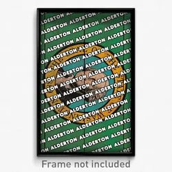 Alderton Washington Poster (WA City Souvenir 11x17 Town Print)