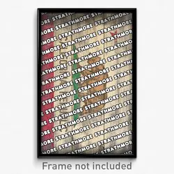 Strathmore California Poster (CA City Souvenir 11x17 Town Print)