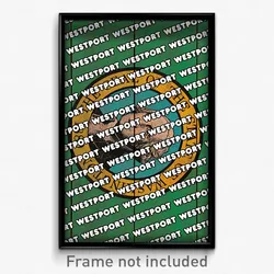Westport Washington Poster (WA City Souvenir 11x17 Town Print)