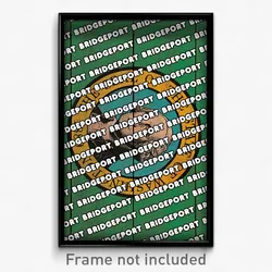 Bridgeport Washington Poster (WA City Souvenir 11x17 Town Print)