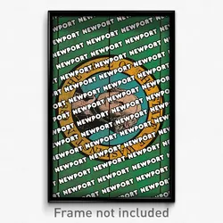 Newport Washington Poster (WA City Souvenir 11x17 Town Print)