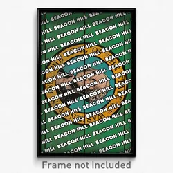 Beacon Hill Washington Poster (WA City Souvenir 11x17 Town Print)