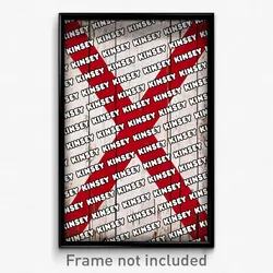 Kinsey Alabama Poster (AL City Souvenir 11x17 Town Print)