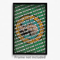 Cle Elum Washington Poster (WA City Souvenir 11x17 Town Print)