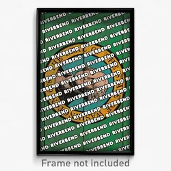 Riverbend Washington Poster (WA City Souvenir 11x17 Town Print)