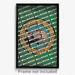 Millwood Washington Poster (WA City Souvenir 11x17 Town Print)