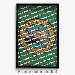 Home Washington Poster (WA City Souvenir 11x17 Town Print)
