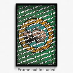 Waterville Washington Poster (WA City Souvenir 11x17 Town Print)