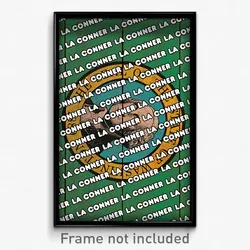 La Conner Washington Poster (WA City Souvenir 11x17 Town Print)