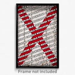 Carlisle-Rockledge Alabama Poster (AL City Souvenir 11x17 Town Print)
