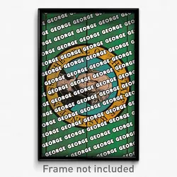 George Washington Poster (WA City Souvenir 11x17 Town Print)