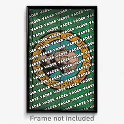 Vader Washington Poster (WA City Souvenir 11x17 Town Print)