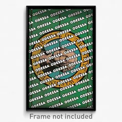 Odessa Washington Poster (WA City Souvenir 11x17 Town Print)