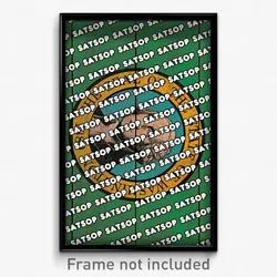 Satsop Washington Poster (WA City Souvenir 11x17 Town Print)