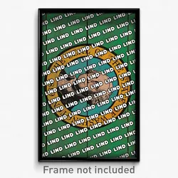 Lind Washington Poster (WA City Souvenir 11x17 Town Print)